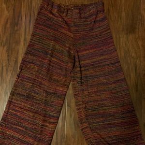 Colorful knit pants!🌈